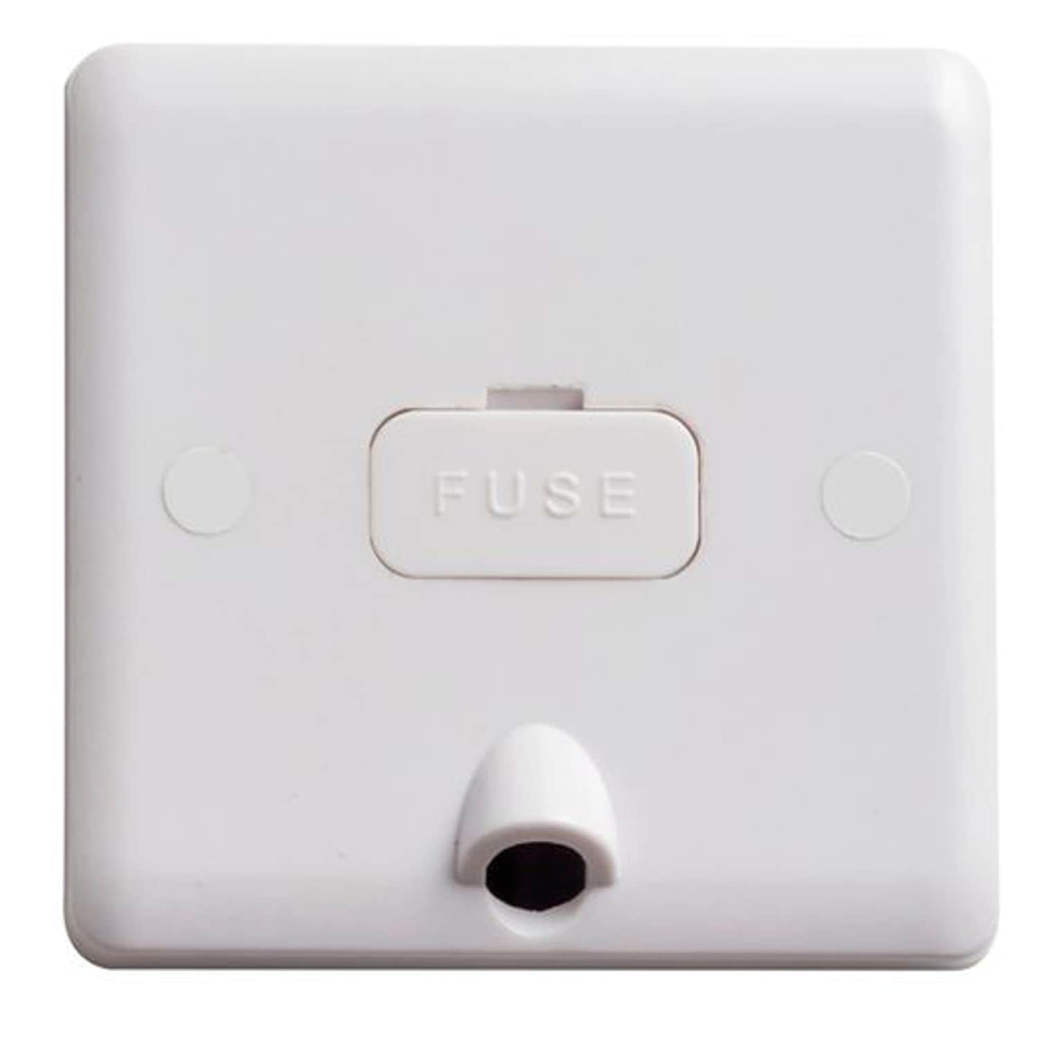 Deta Vimark Curve 13 -A Unswitched Spur with Bottom Flex Outlet - White - VC1364