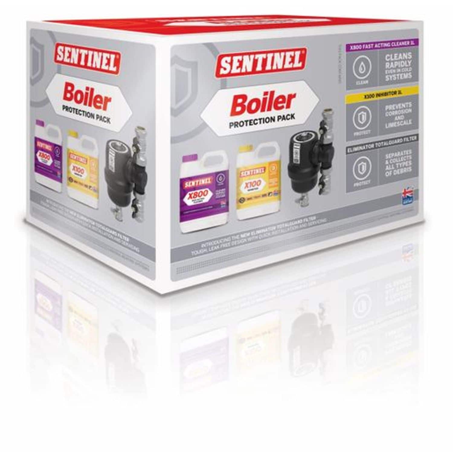Sentinel Totalguard Boiler Protection Pack - BOILER-PROTECT-TG