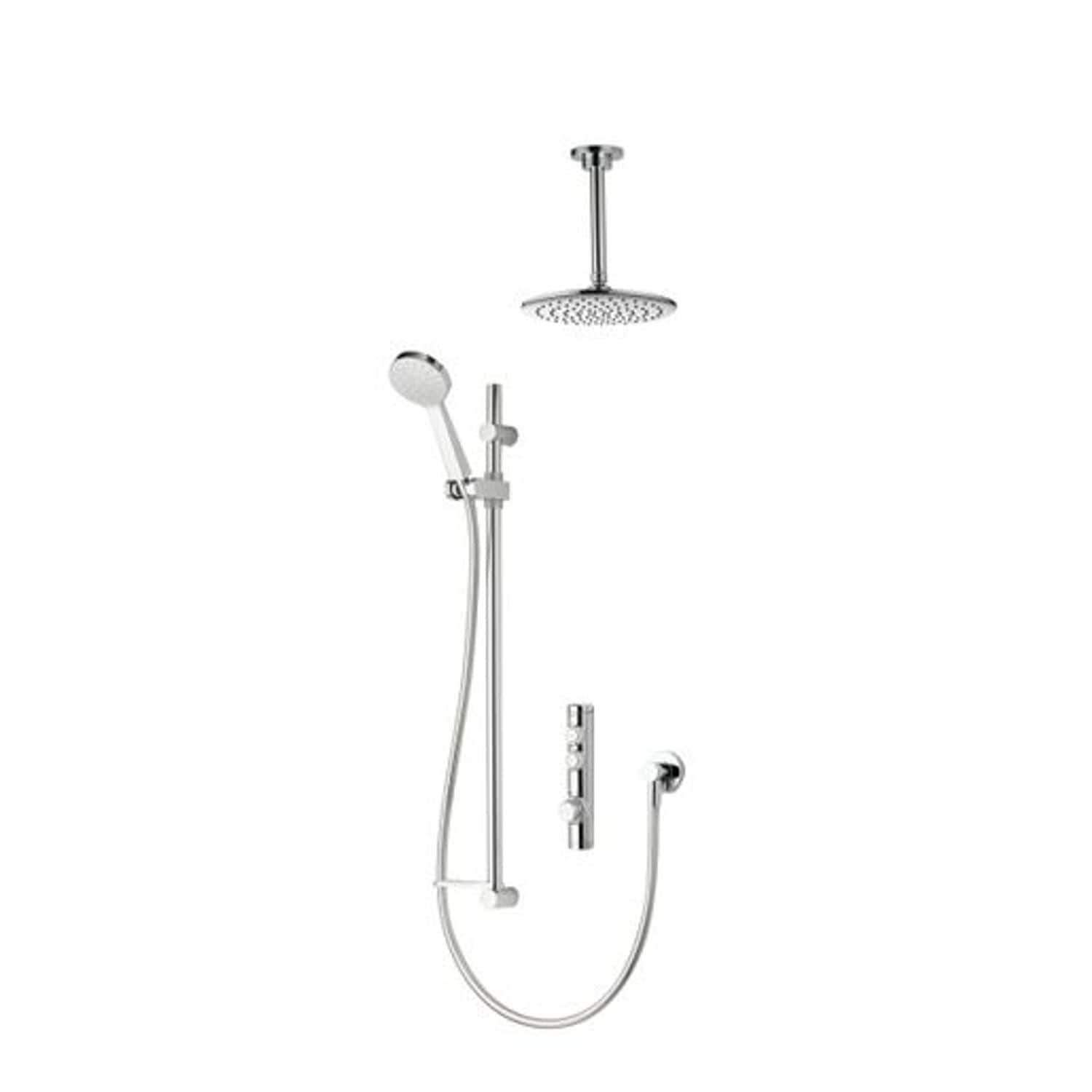 Aqualisa Isystem Digital Concealed Ceiling Shower Gravity Pump ISD.A2.BV.DVFC.14