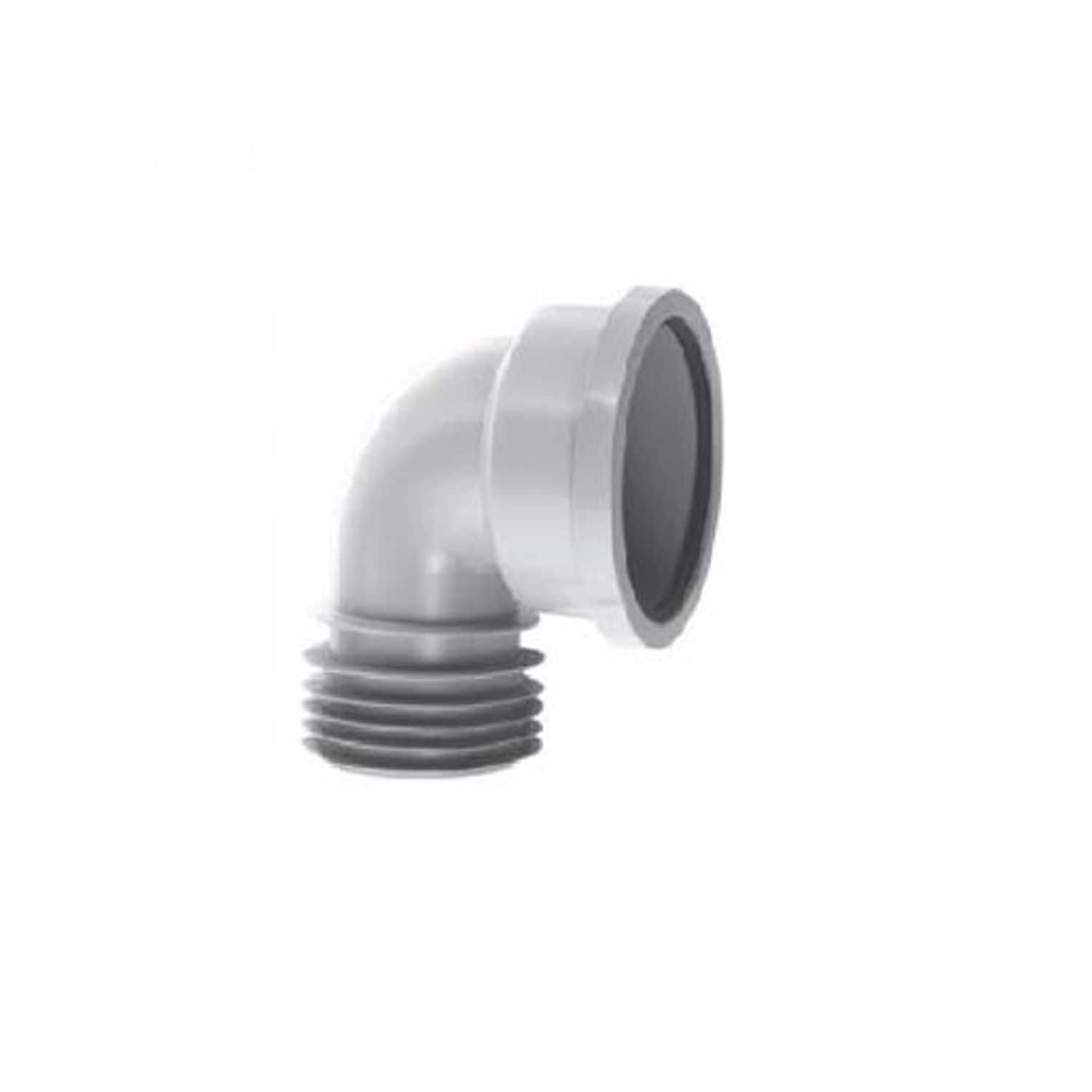 McAlpine 110mm 90 Degree -Grey Drain Connector DC90--Gr