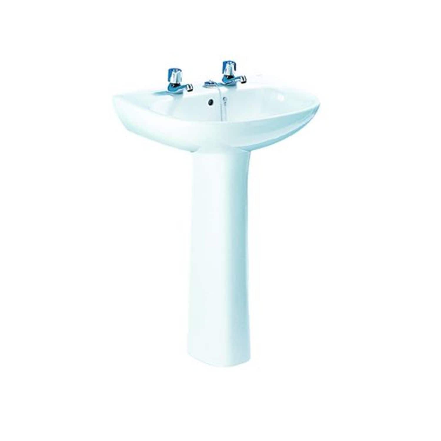 Roca Polo Wall-Hung Basin 560 x 450mm 1 Taphole