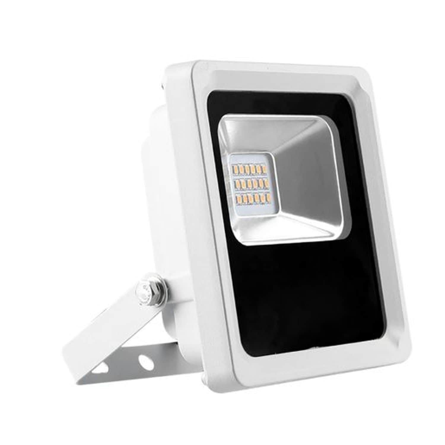 Kosnic Della 3000K 10W LED Floodlight - White