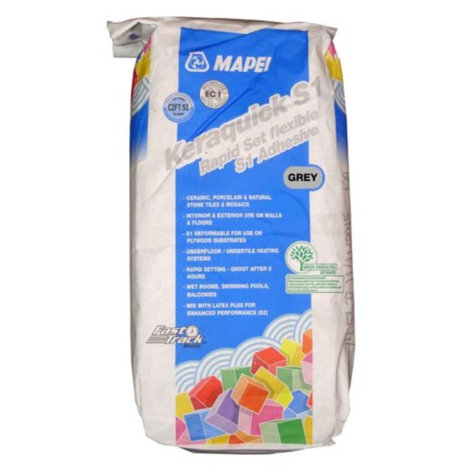 Mapei Keraquick S1 Rapid Set - White Tile Adhesive 20kg