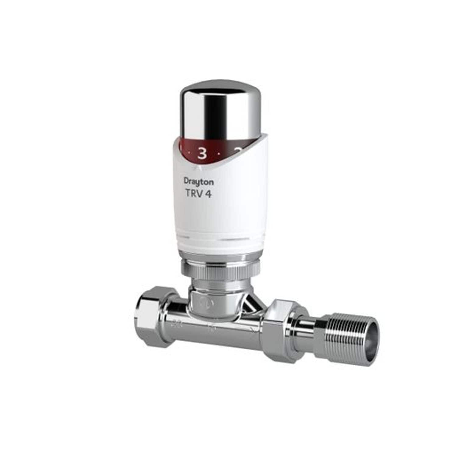 Drayton Auto-balancing TRV4 Straight