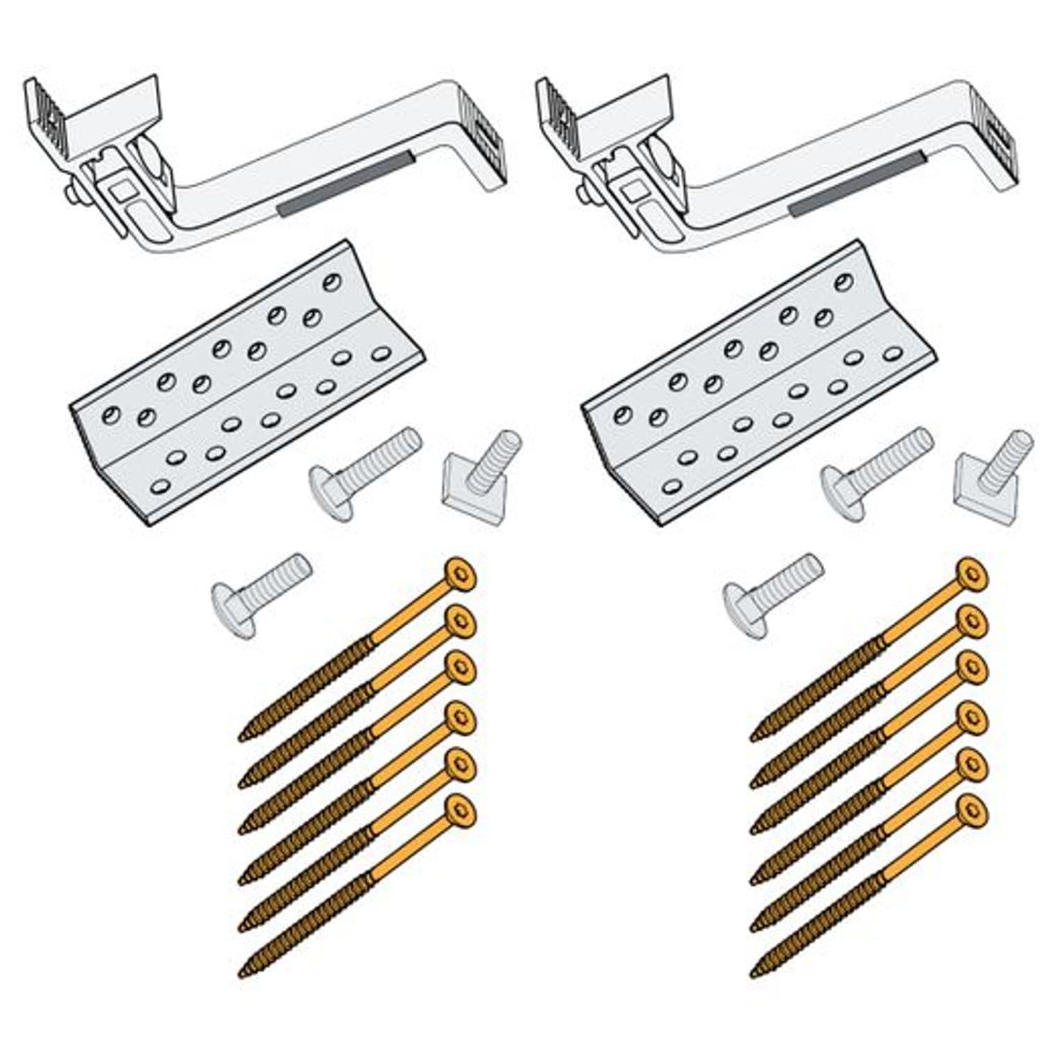 Solfex FK-87241 Roof Hook Set 140100005.0