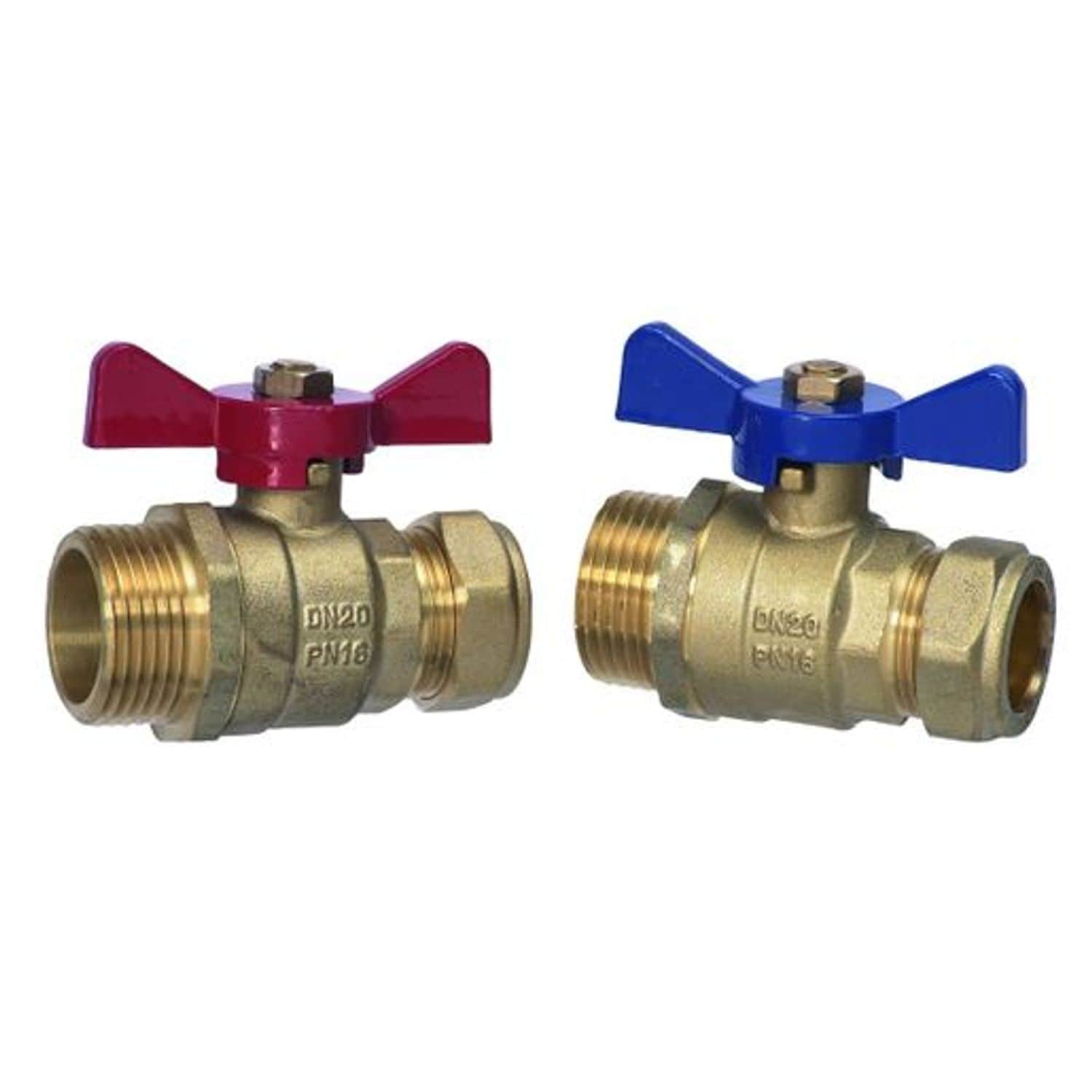 Hep2o Thermoboard Underfloor Heating Composite Manifold Isolating Valves 22mm 2