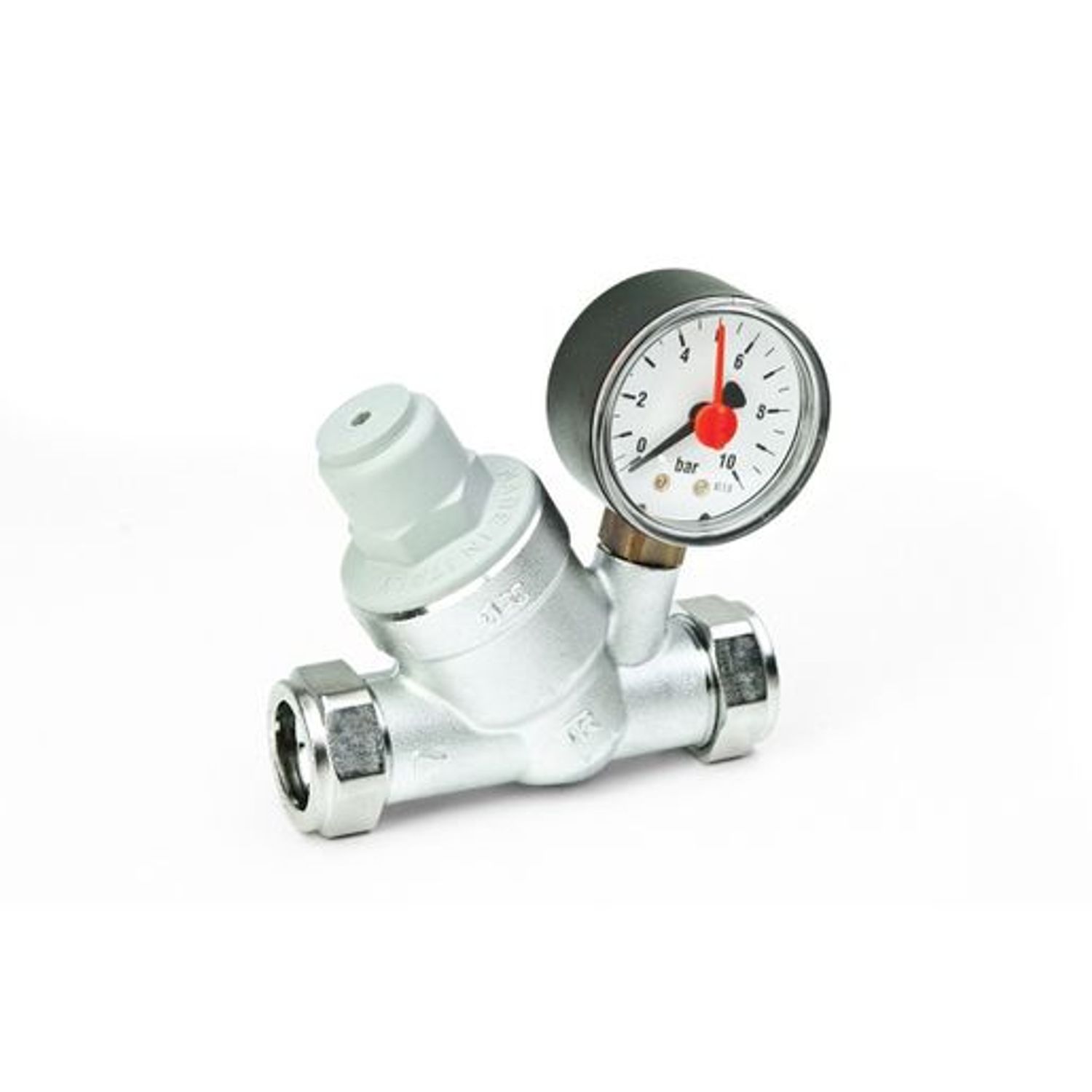 Intatec Inta Pressure Reducing Valve and Gauge 22mm - PRV22332210