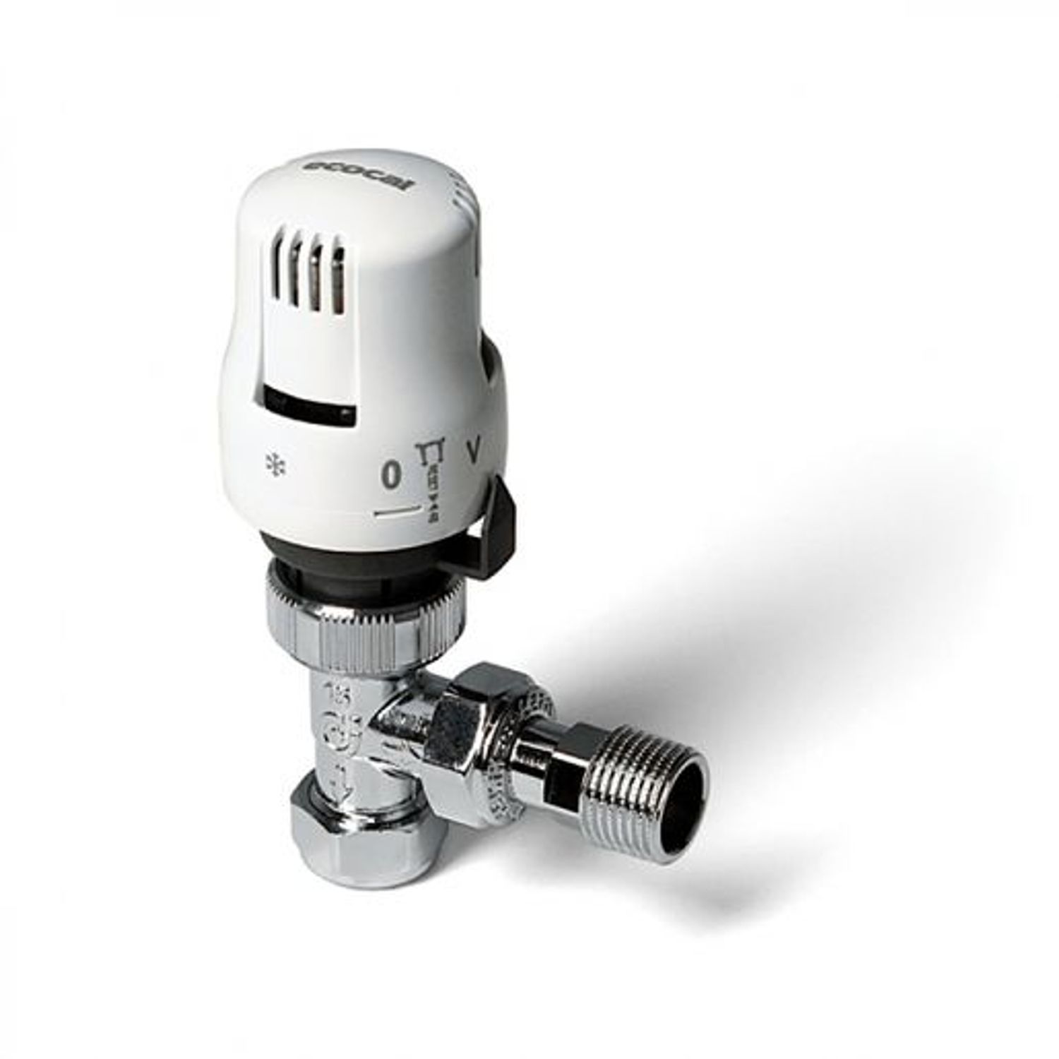 Altecnic Ecocal Angled Body TRV - White Head 8mm - CA-200428MS