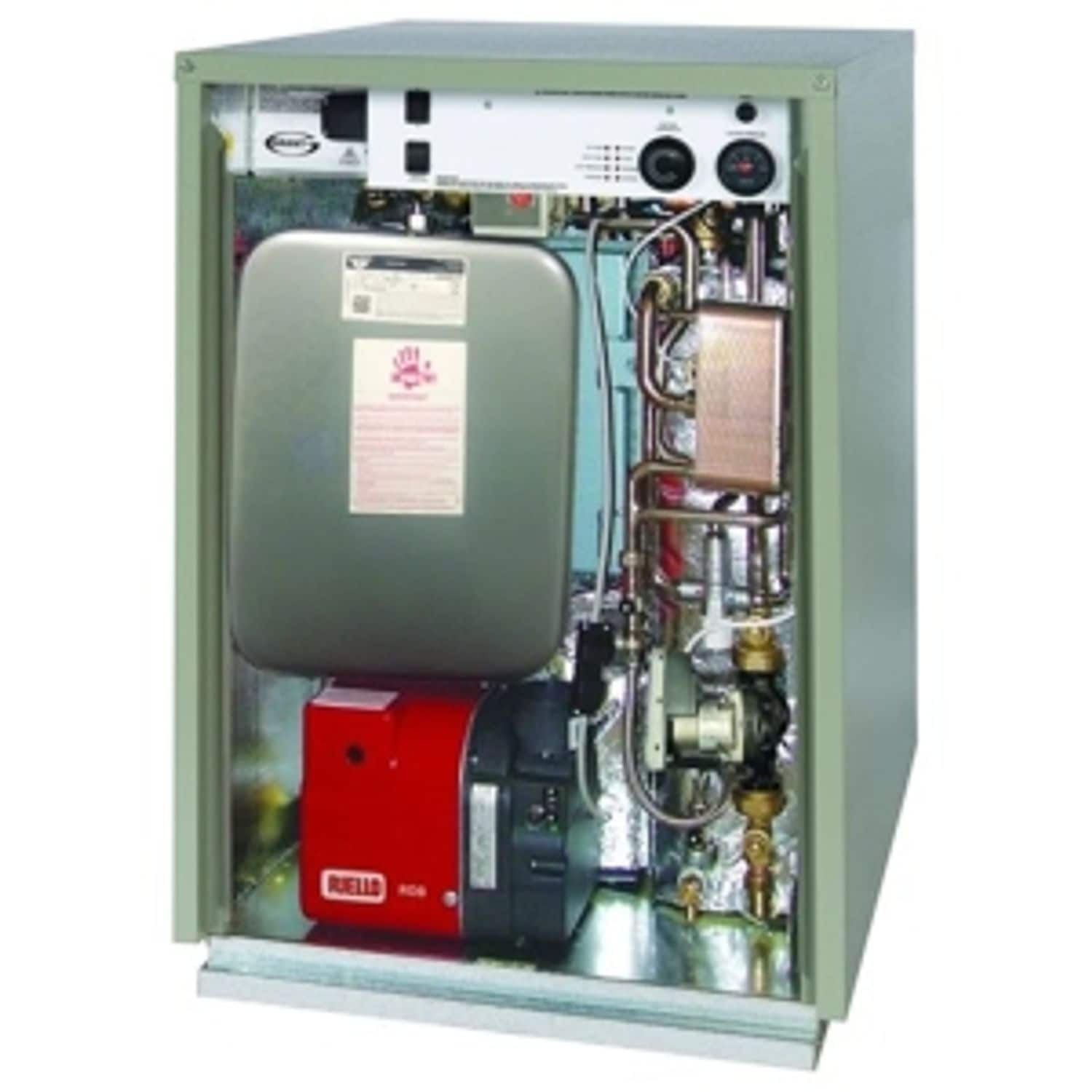 Grant Vortex Pro External 26kW Oil Combi Boiler with Flue - VTXOMCOMBI26