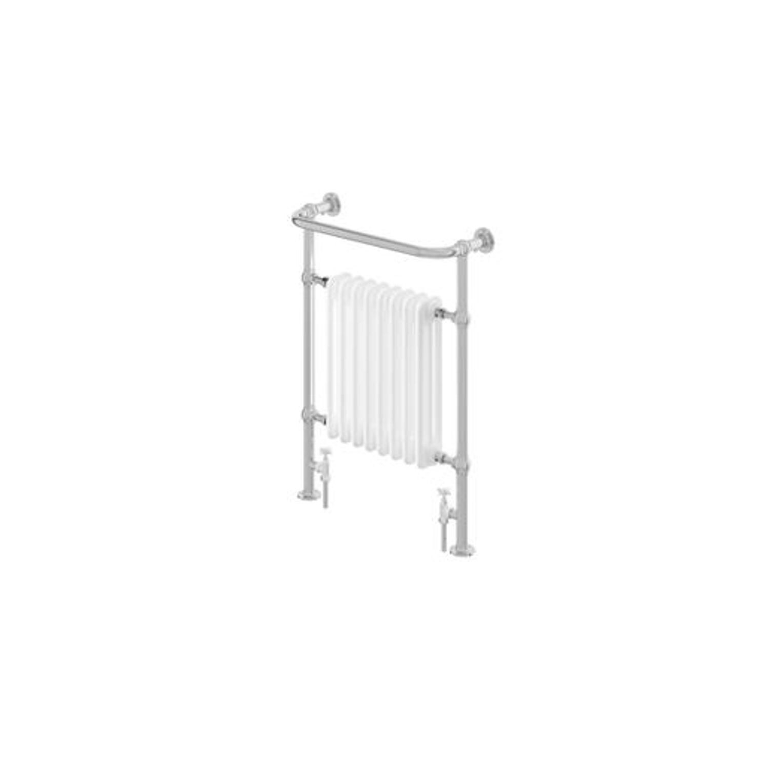 iflo Cereme Designer Towel Radiator - White/Chrome 960 x 650mm