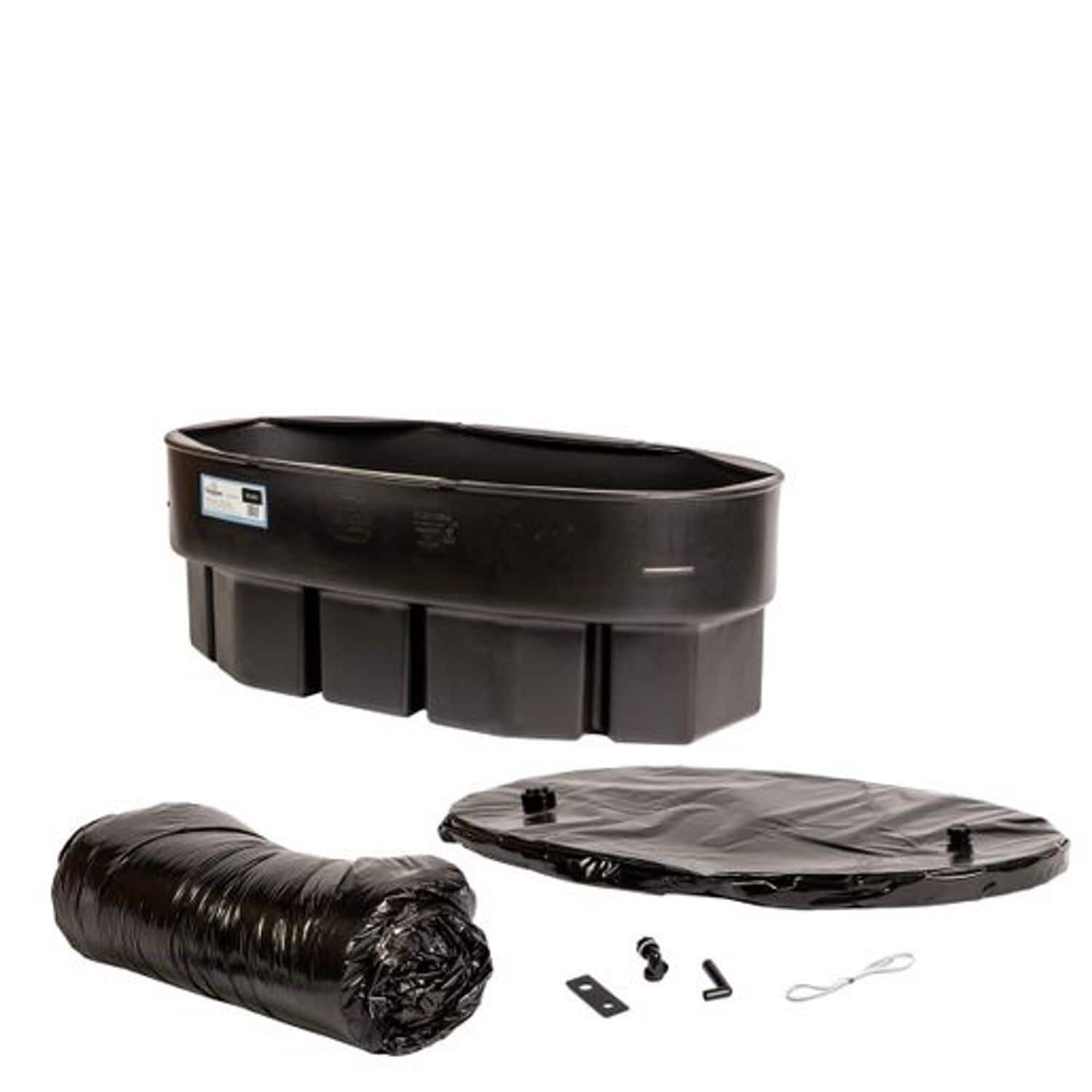 Kingspan Ferham Cold Water Cistern Oval Comes with Lid, Jacket, Backing Plate an
