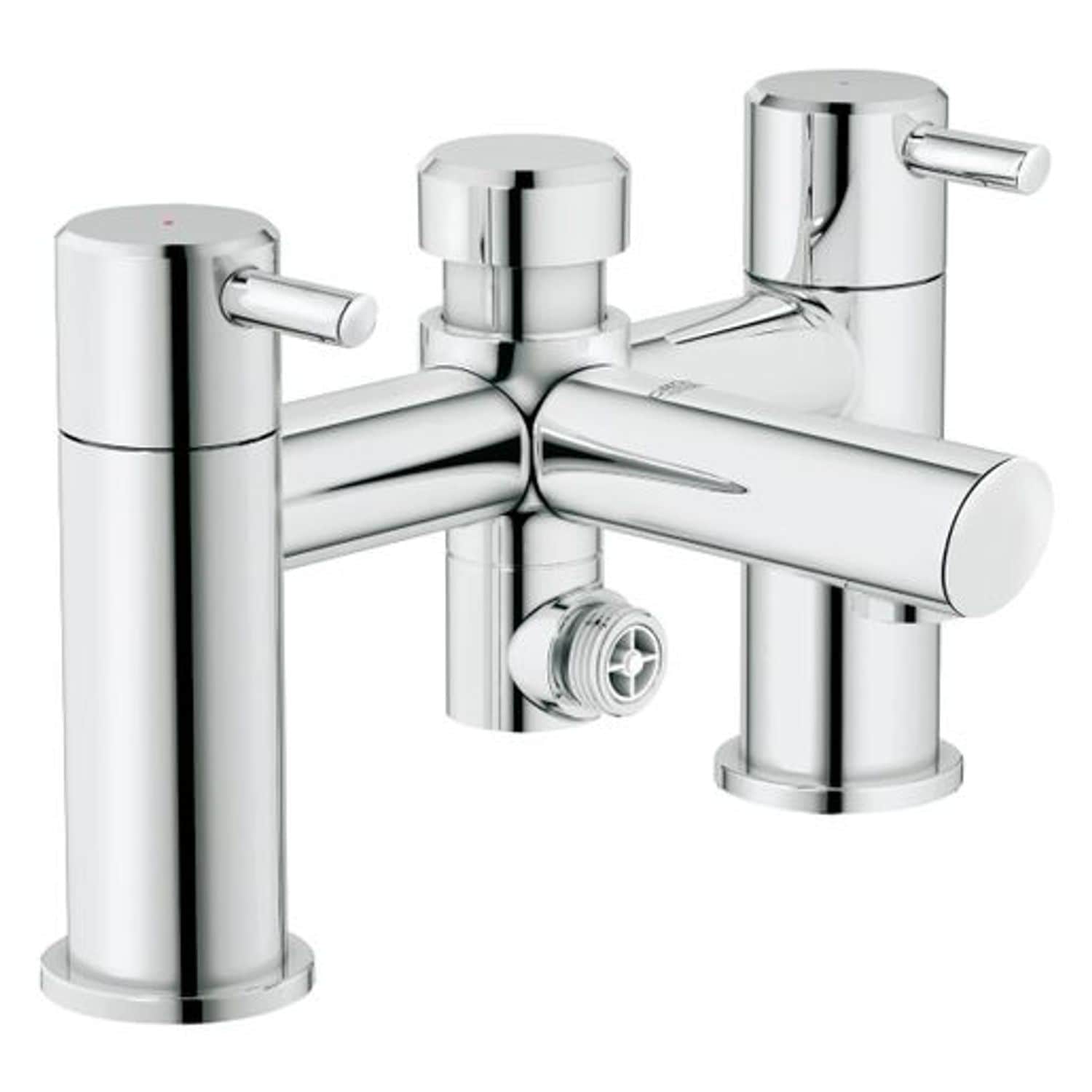 Grohe Concentto Low Pressure Deck Mounted Bath Shower Mixer Tap Chrome - 2510900