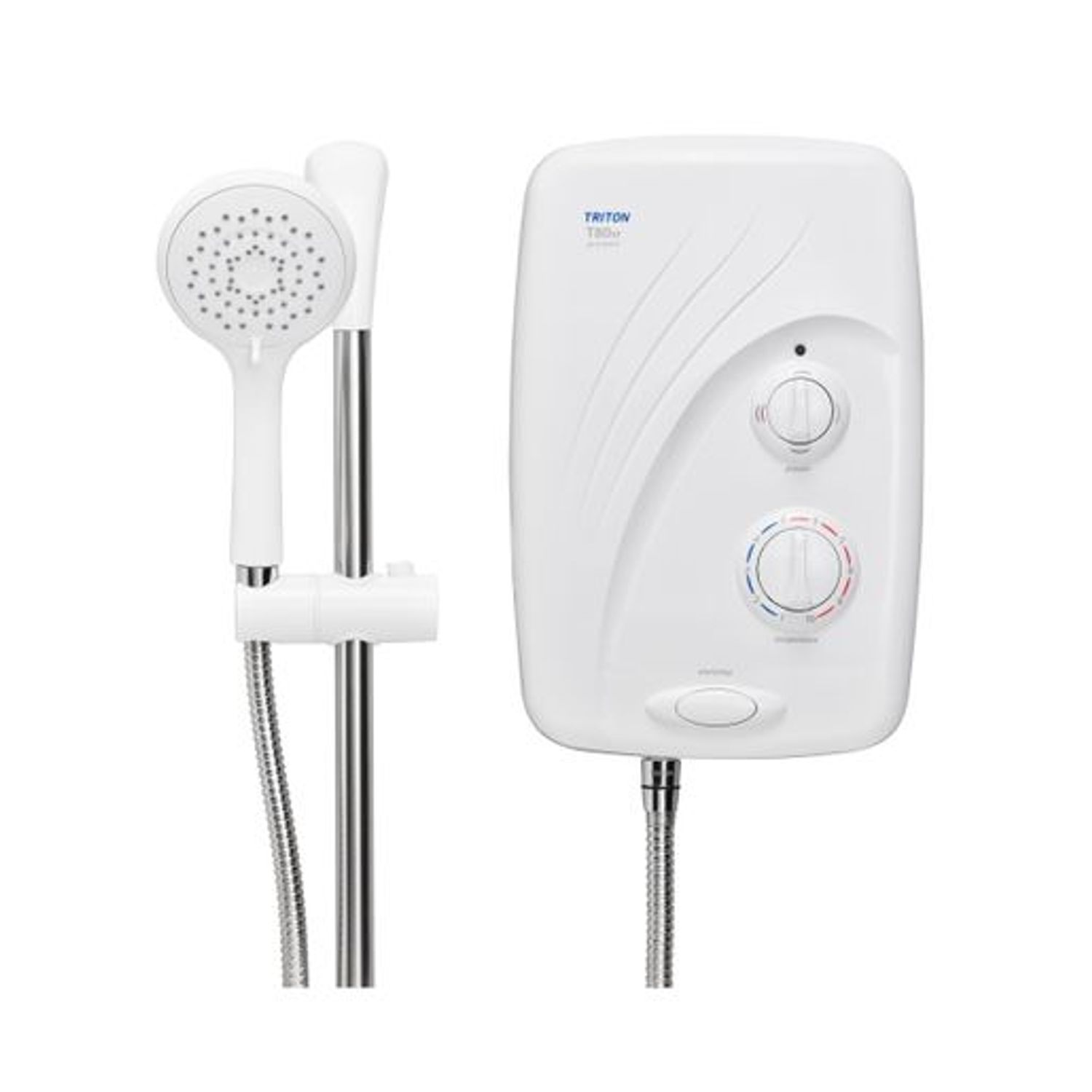 Triton T80SR 8.5 KW Pumped Electric Shower - White - GET80PSR81
