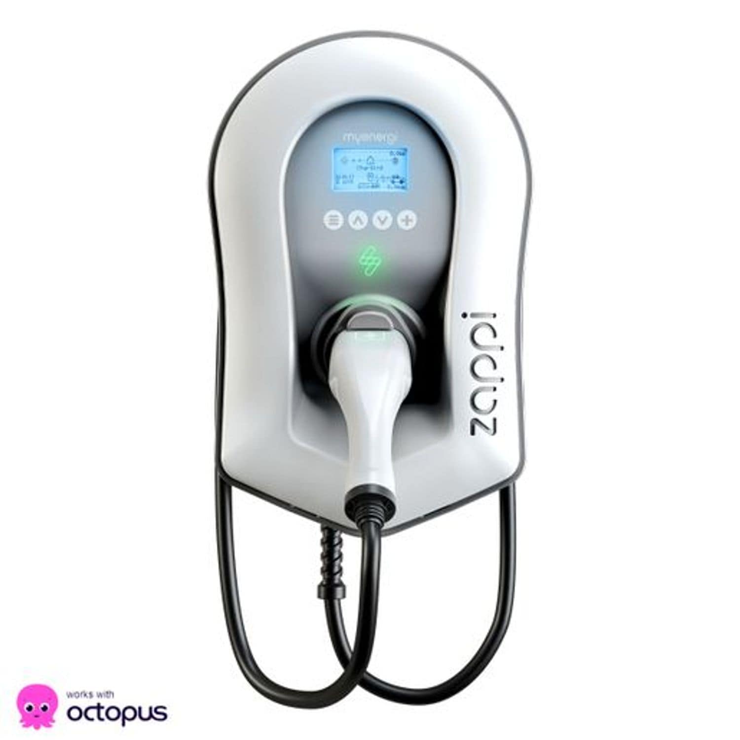 Myenergi Eddi Zappi EV Chargepoint 7/22kW Tethered WT WiFi/ENET - ZAPPI-2H22TW-G
