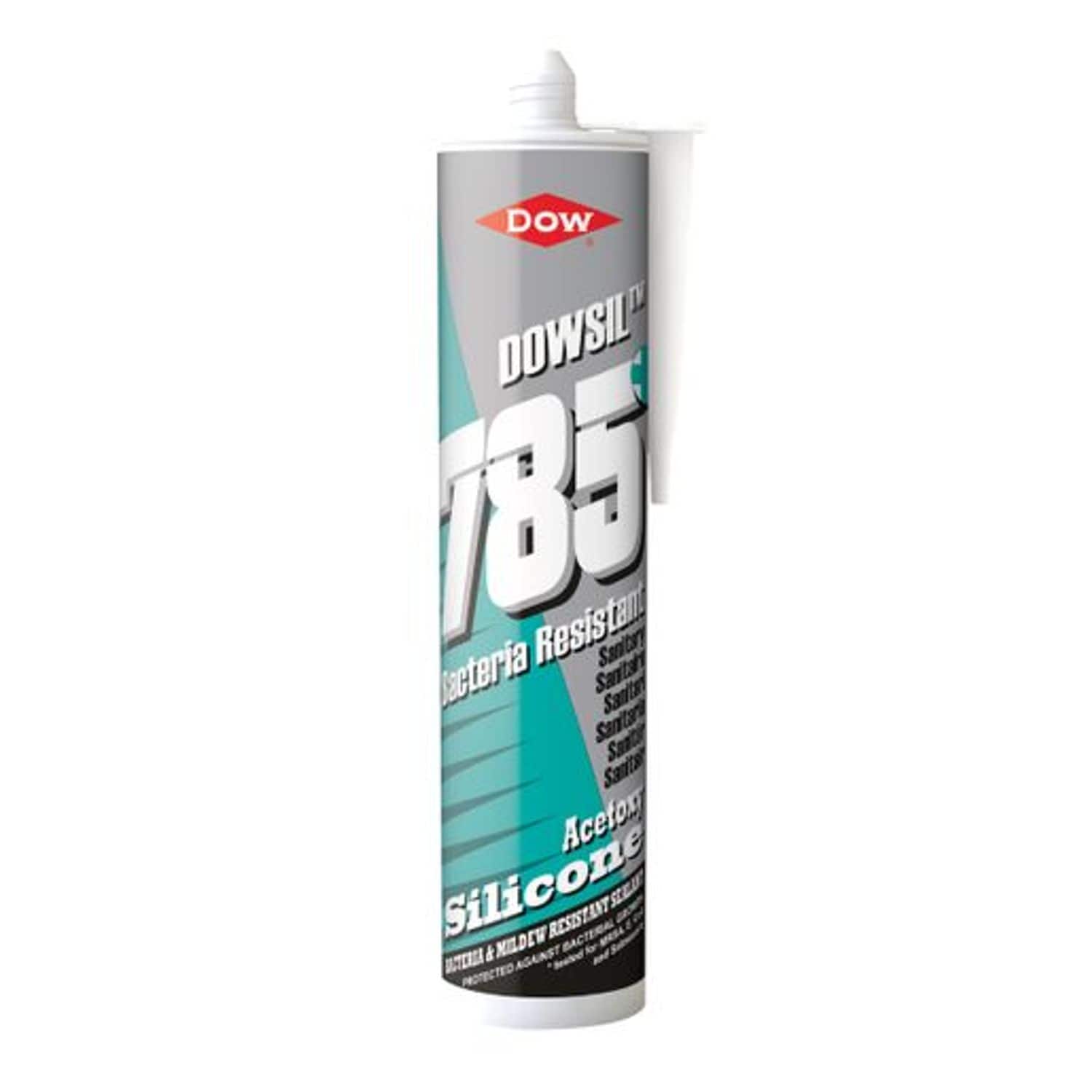 Dow Corning Dowsil 785 Bacteria Resistant Sanitary Silicon Sealant - White 310ml