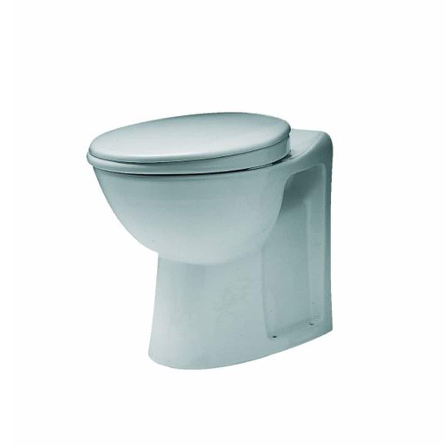 Twyford Avalon Floor-standing WC, Washdown, Raised, for Exposed Cistern, Close-c