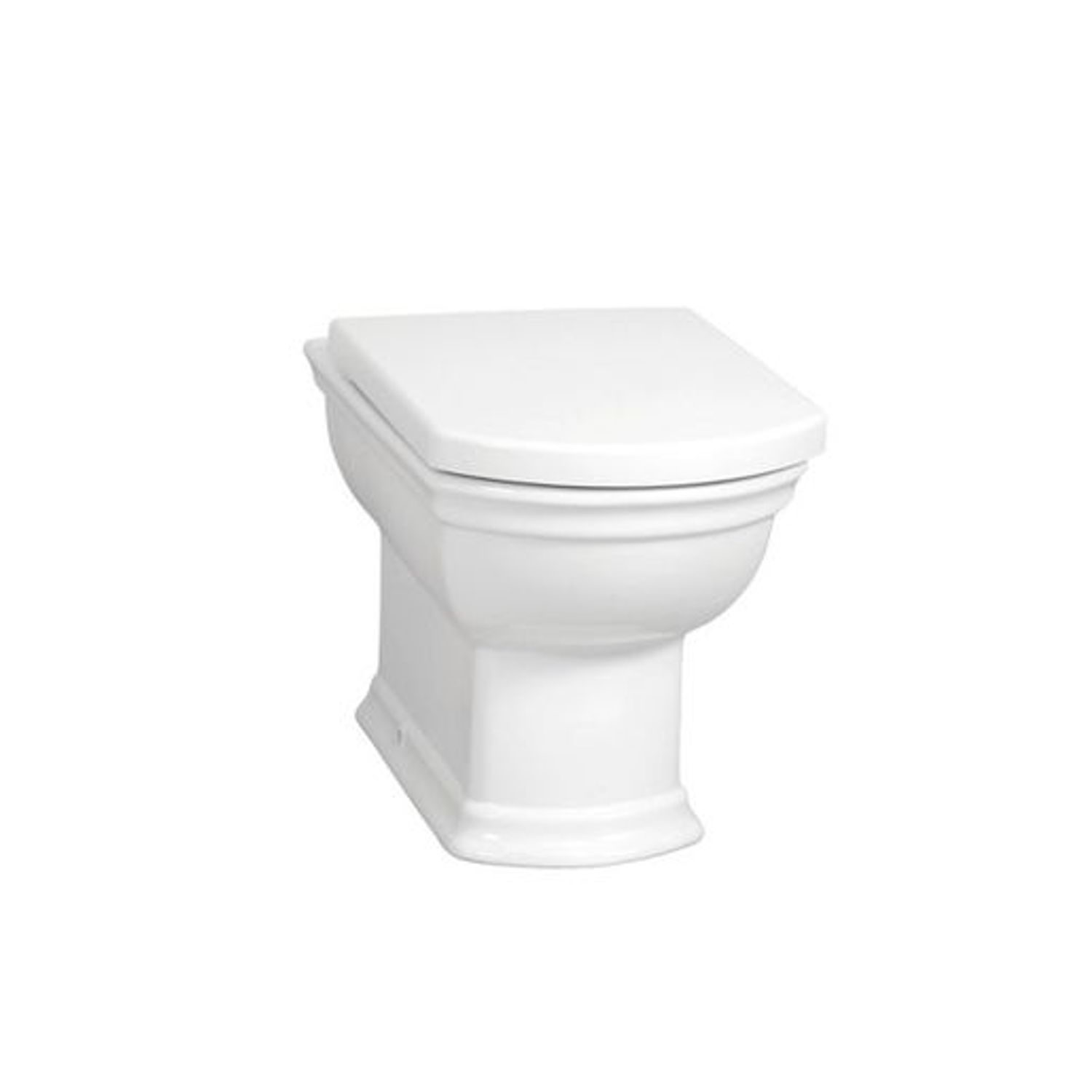 Vitra V Care Smart Essential Wall Hung Bidet Shower Toilet Pan and Seat - 5674B0