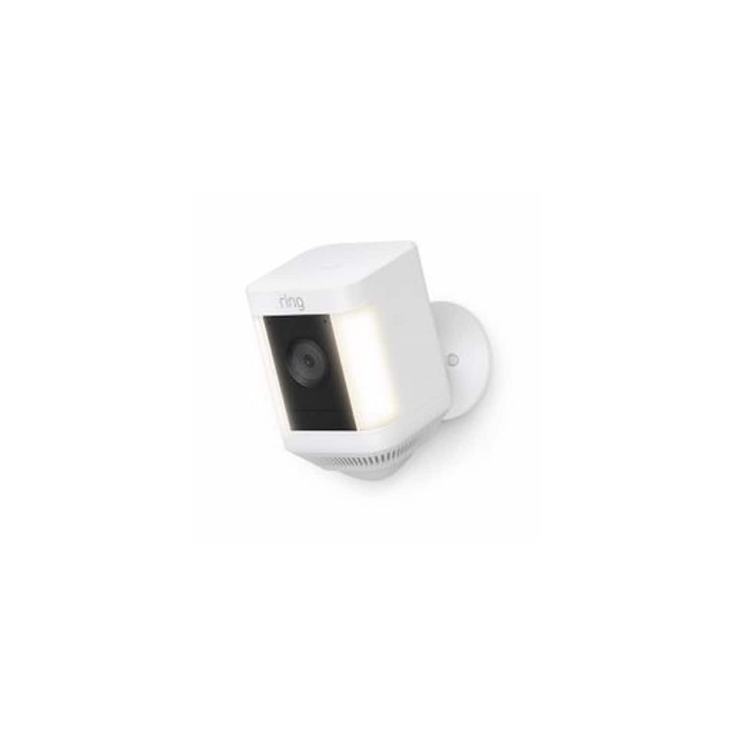 Ring Spot Light Camera Plus (Battery) Smart Home Camera - White