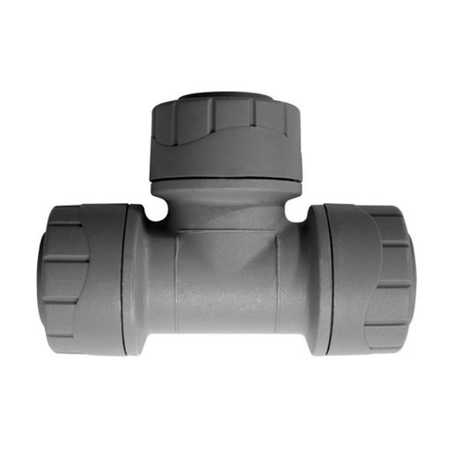 Polypipe Polyplumb Equal Tee -Grey 15mm - PB215