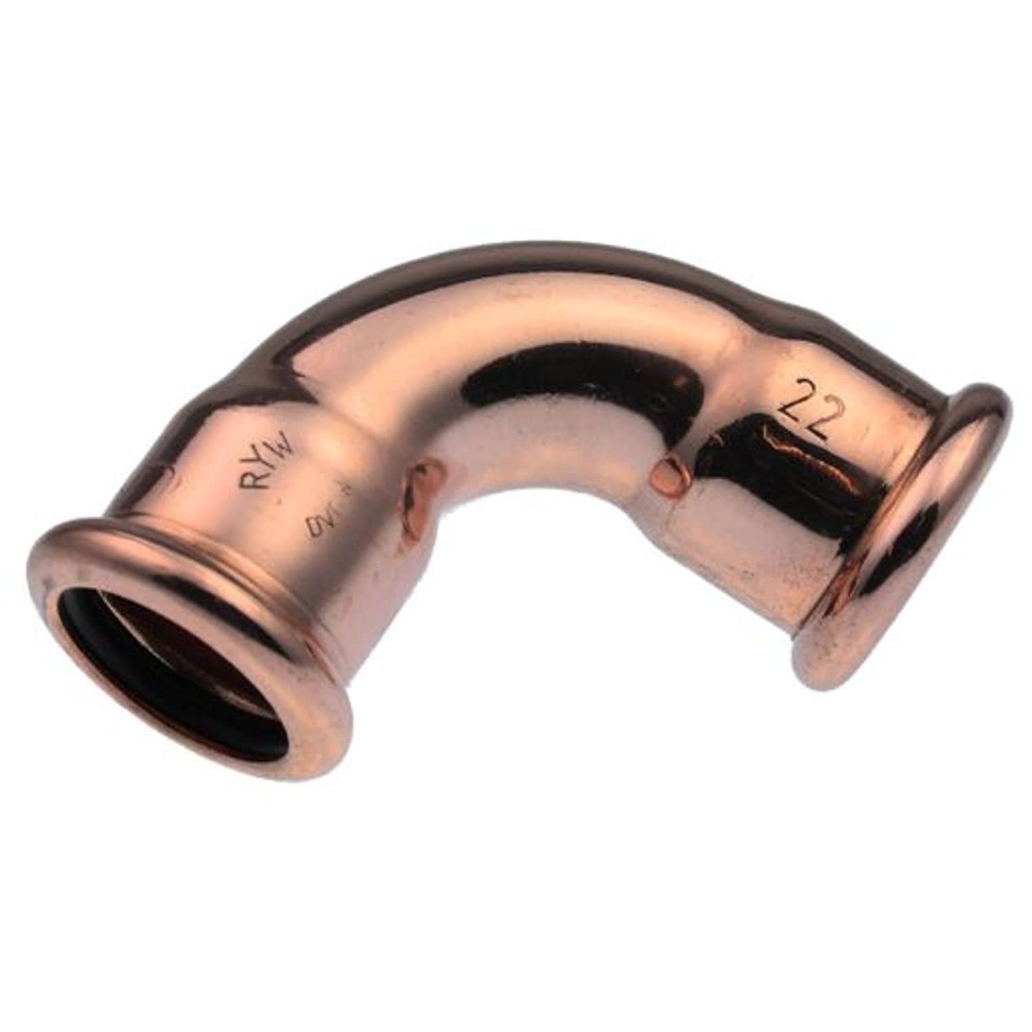 Vsh Xpress Pegler Copper Press Fit Elbow 15mm S12 - 38280