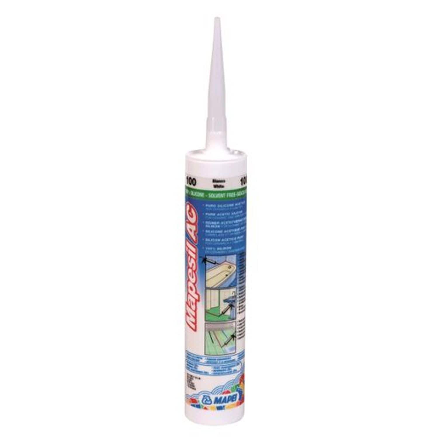 Mapei Mapesil Manhattan Silicon Sealant -Grey 310ml - 4811091IT