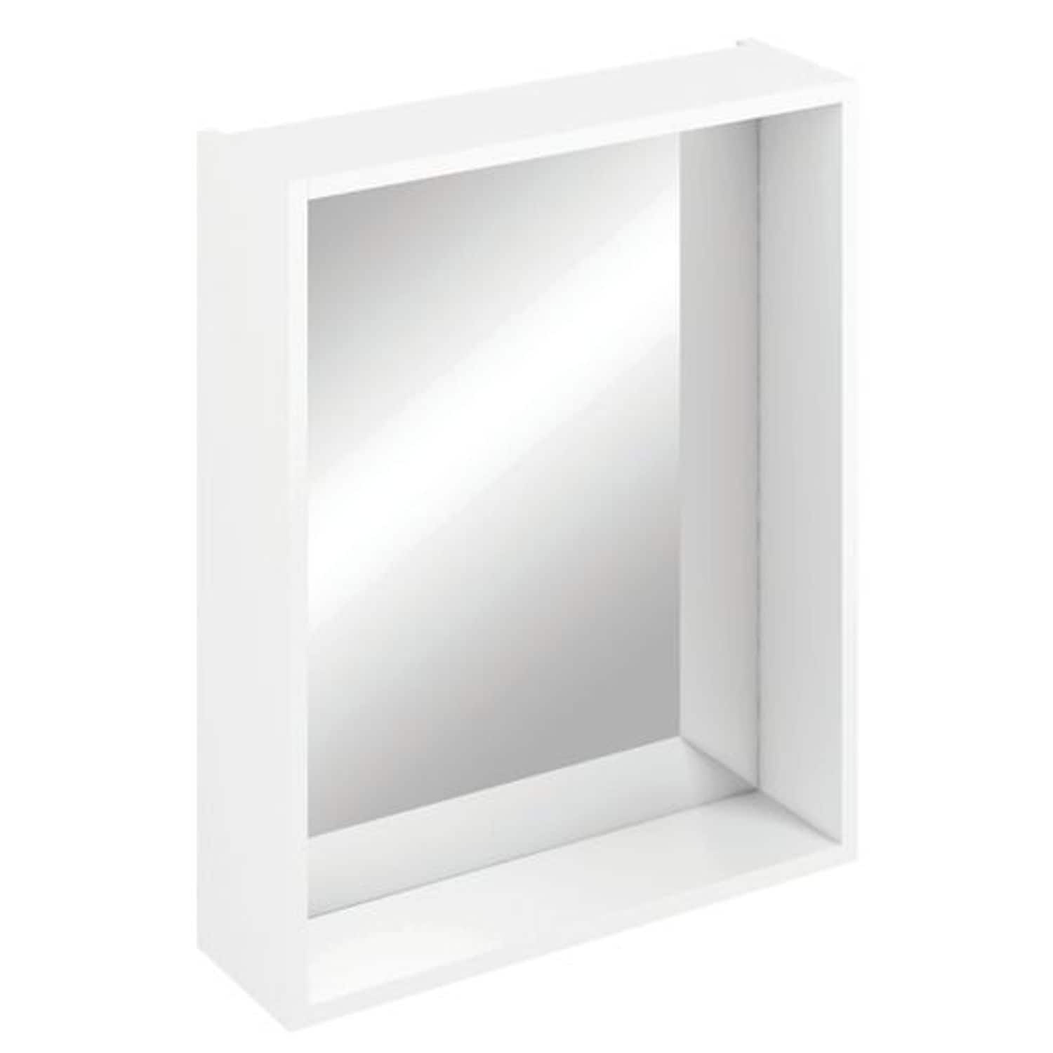 iflo Aliano 600mm Mirror Box - Gloss White