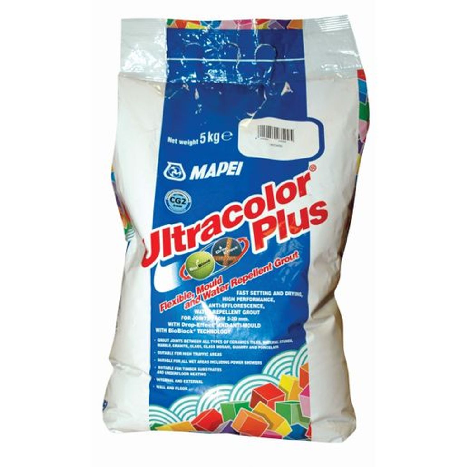 Mapei Ultracolor Plus Grout 111 -Silver -Grey 5kg