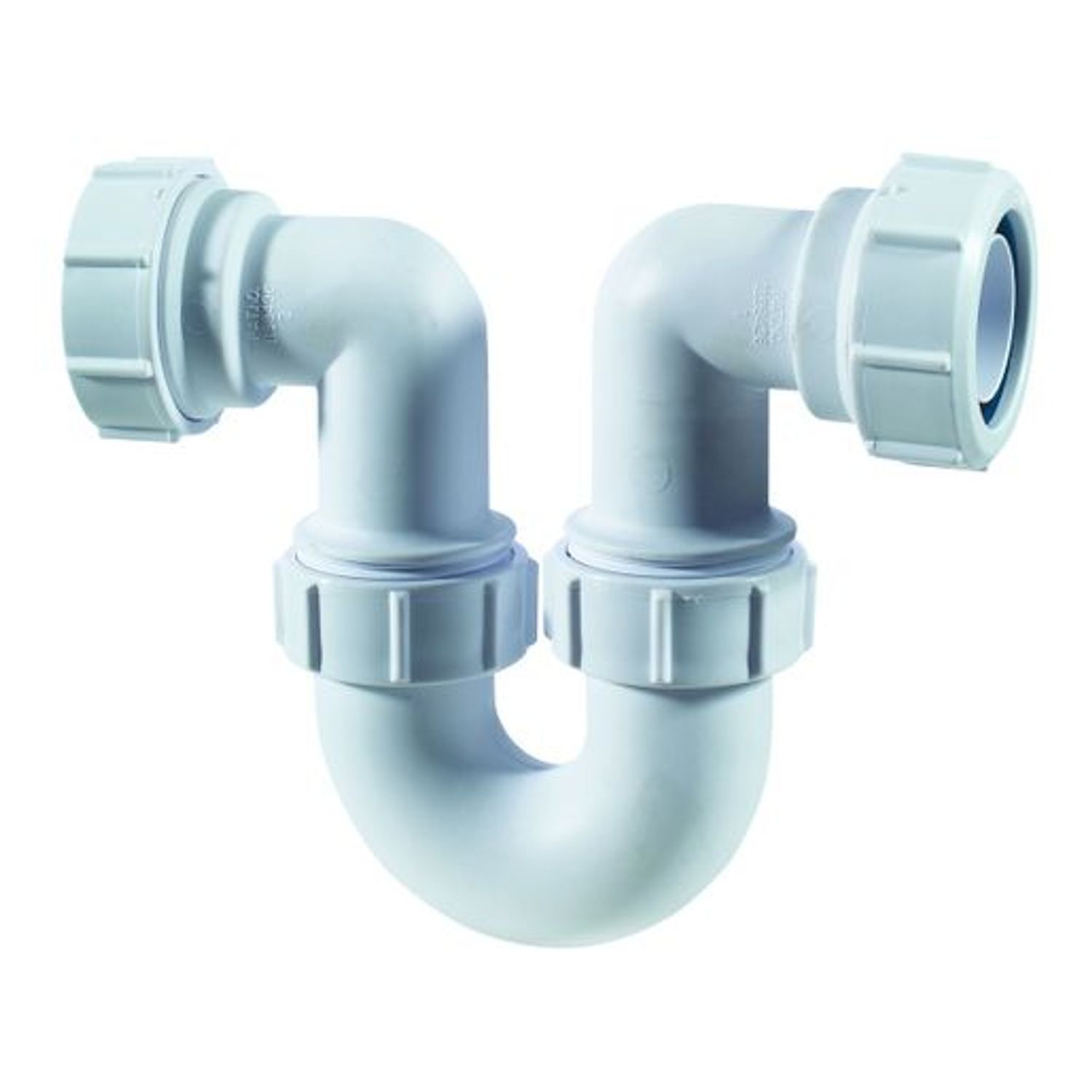 McAlpine Seal Running P Trap - White 50mm x 75mm - SG10