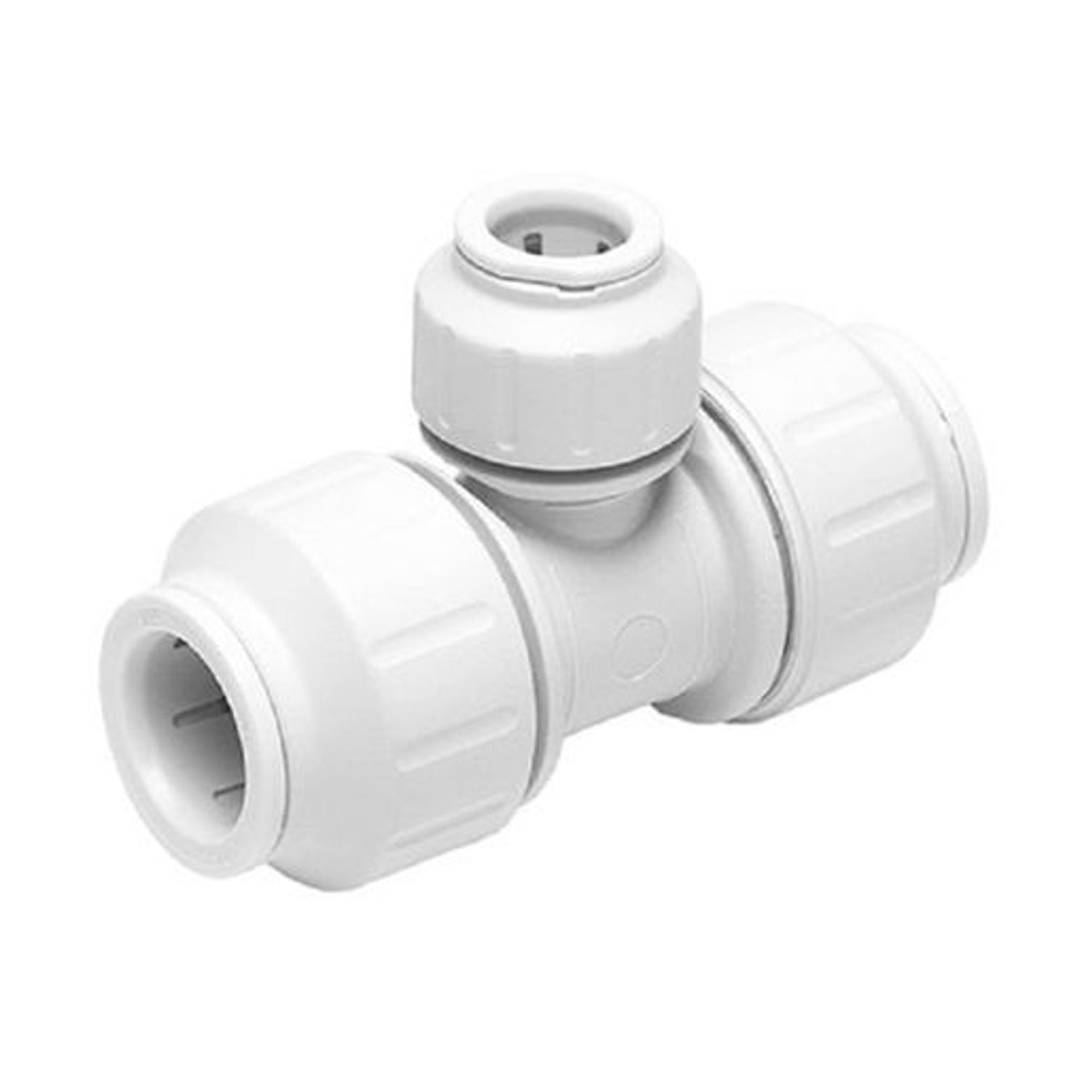 JG Speedfit Reducing Tee Pushfit - White 15x15x22mm PEM3022CW PEM3022CW--L