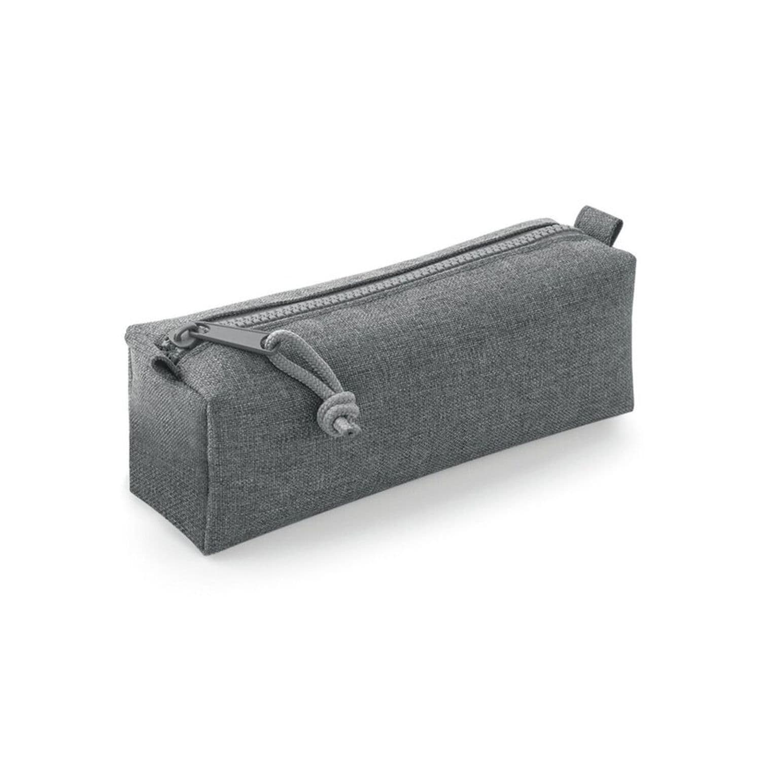 BagBase Essential Pencil Case Grey Marl One BG069MGYMONE