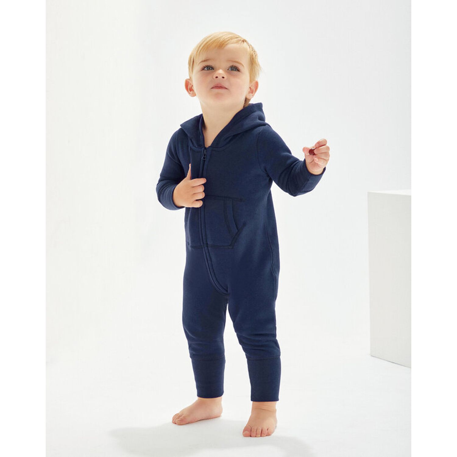 Babybugz Baby All In One Heather Grey Melange 2/3 BZ25BHML2/3