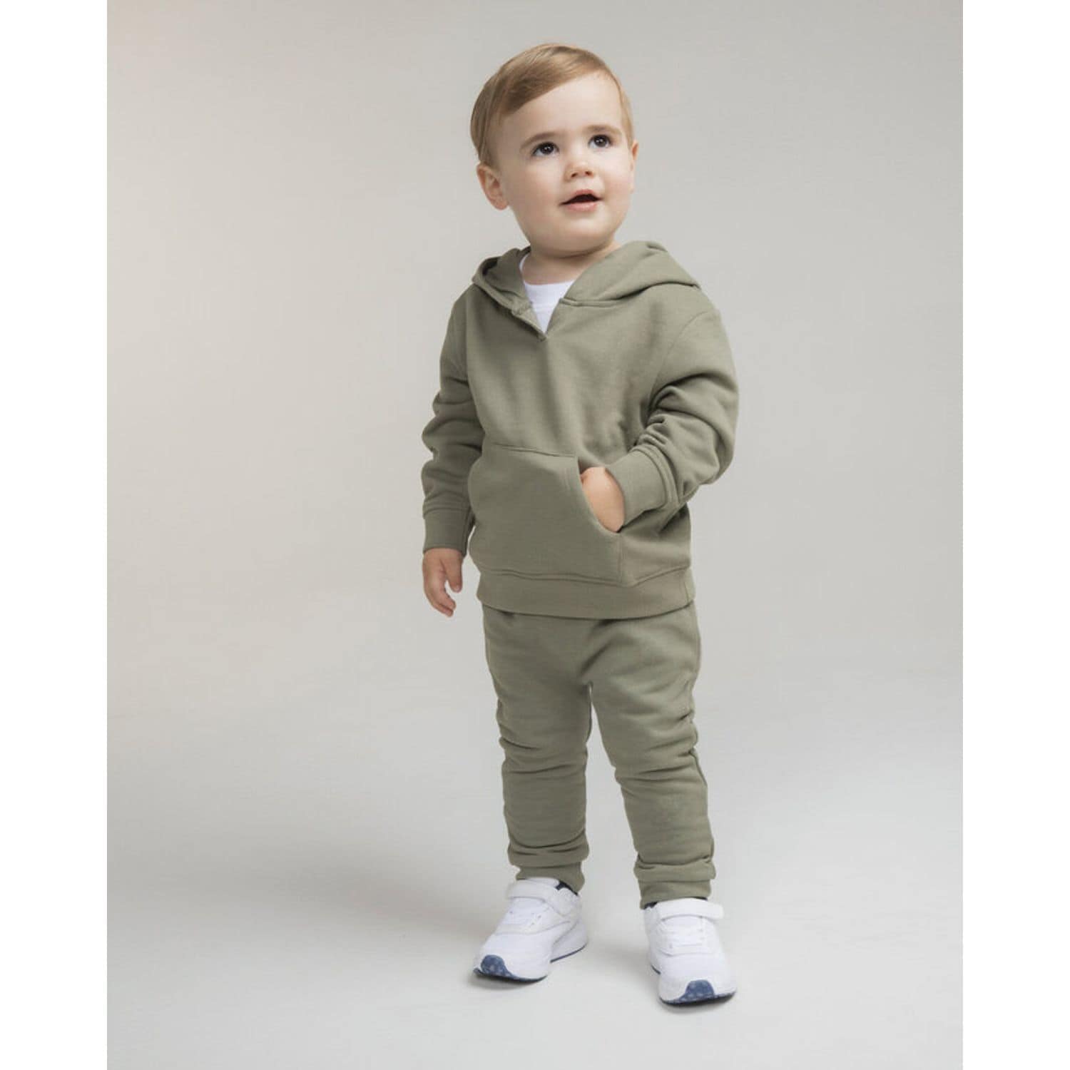 Larkwood Kids Sustainable Hoodie Navy 2436 LW802BNAV2436