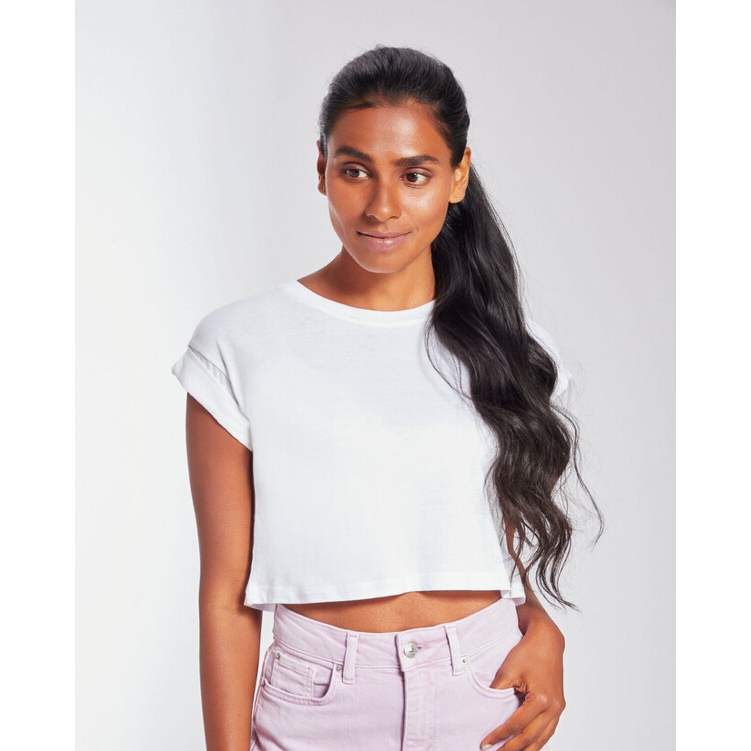 Mantis Women's Crop Top T Soft Pink XS M96MSTPXS
