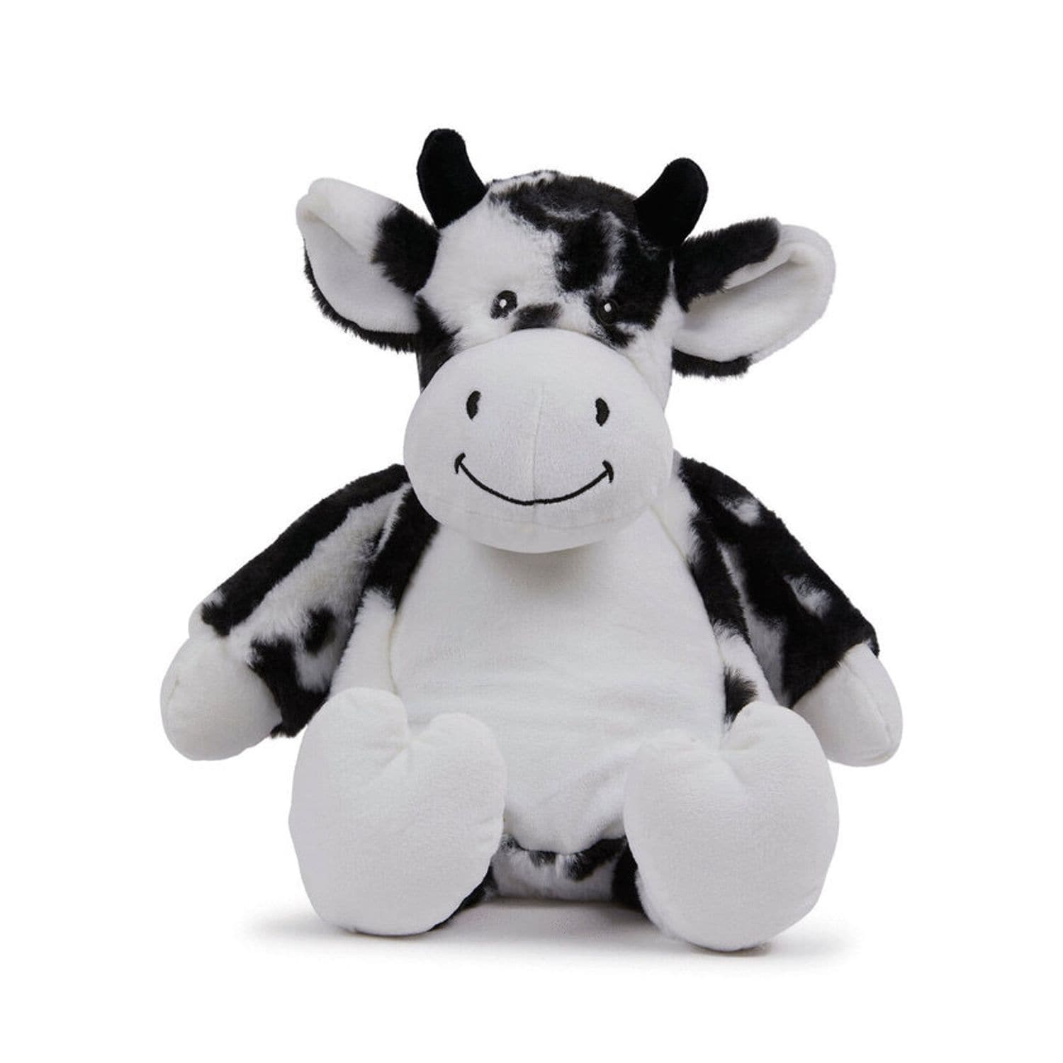 Mumbles Zippie Cow Black/White L MM578MBLK/WHIL