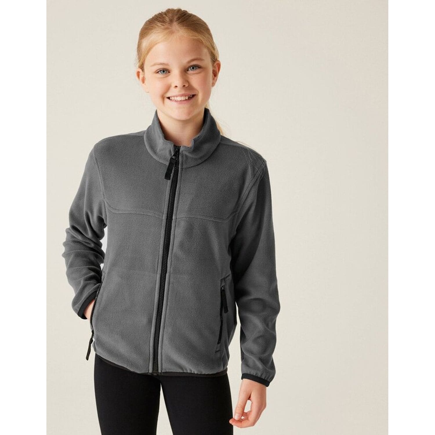 Regatta Kids Full Zip Micro Fleece 30% Recycled Polyester 100% Polyester RG676BB