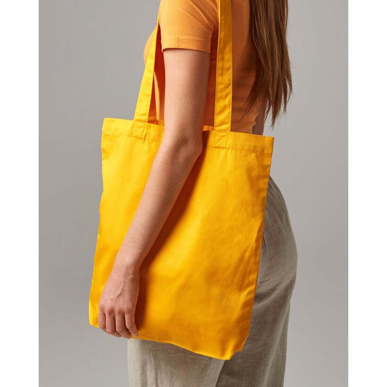 Westford Mill Earthaware Organic Twill Tote Gots Certified CU811033 100% Organic