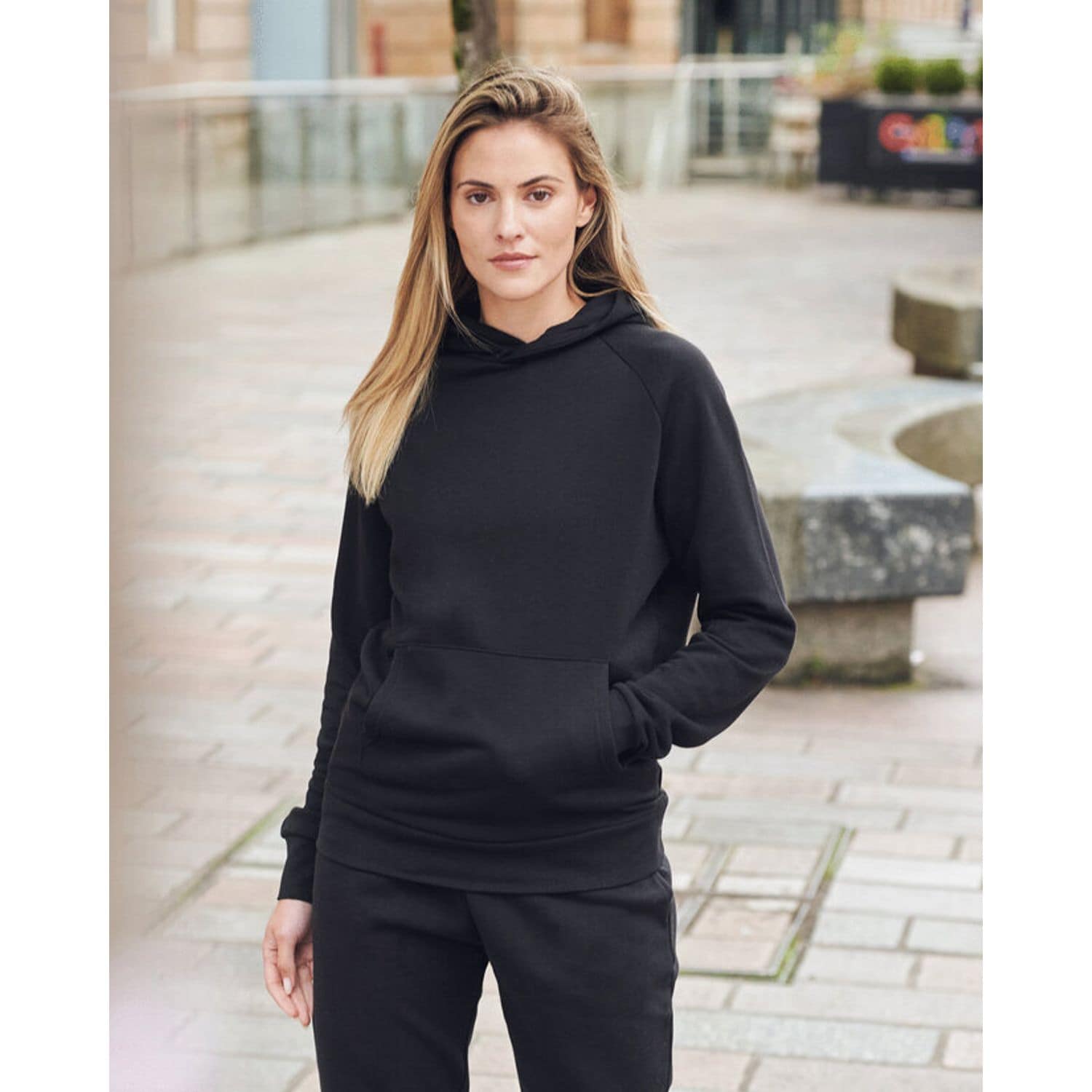 Tombo Unisex Athleisure Hoodie Brushed Back Fleece 60% Cotton 40% Polyester 250g