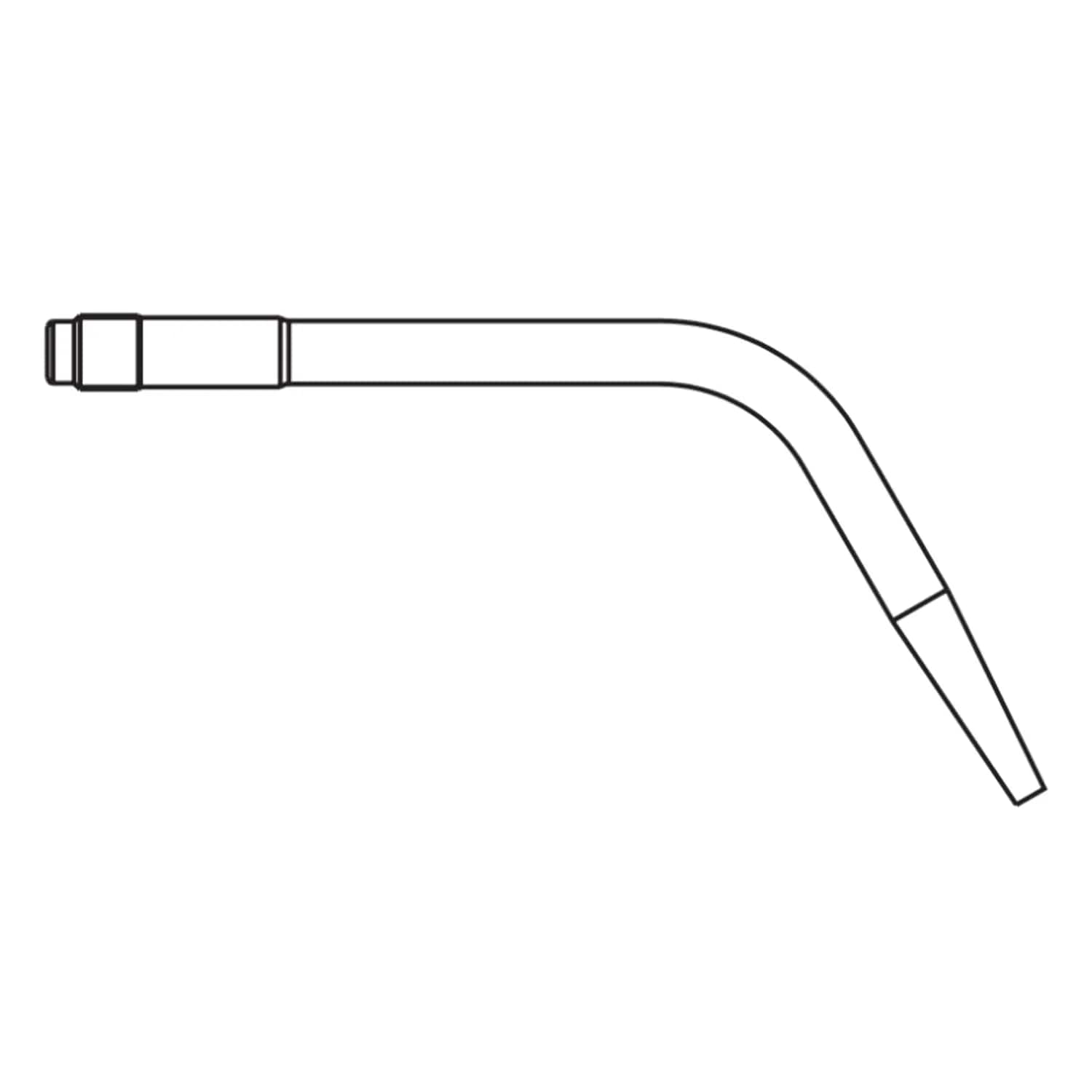 GCE Swaged Copper Tube Welding Nozzles - No.13