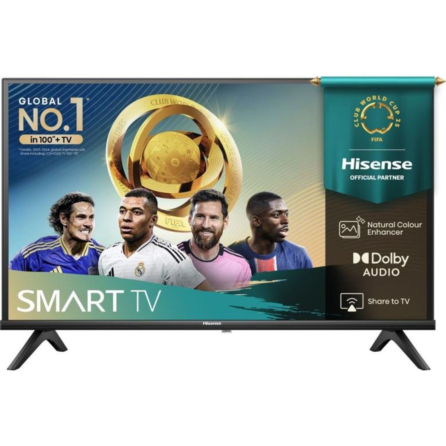 Hisense A4Q 40 Inch 1920 x 1080 Pixels Full Heavy Duty Vidaa HDMI USB Smart Free
