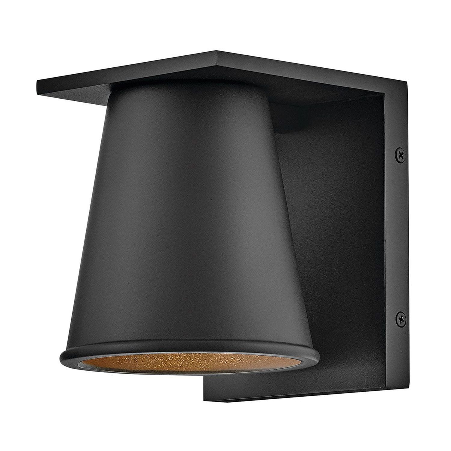 Elstead Lighting Hinkley Hans Outdoor Wall Down Lamp Contemporary Textured Black