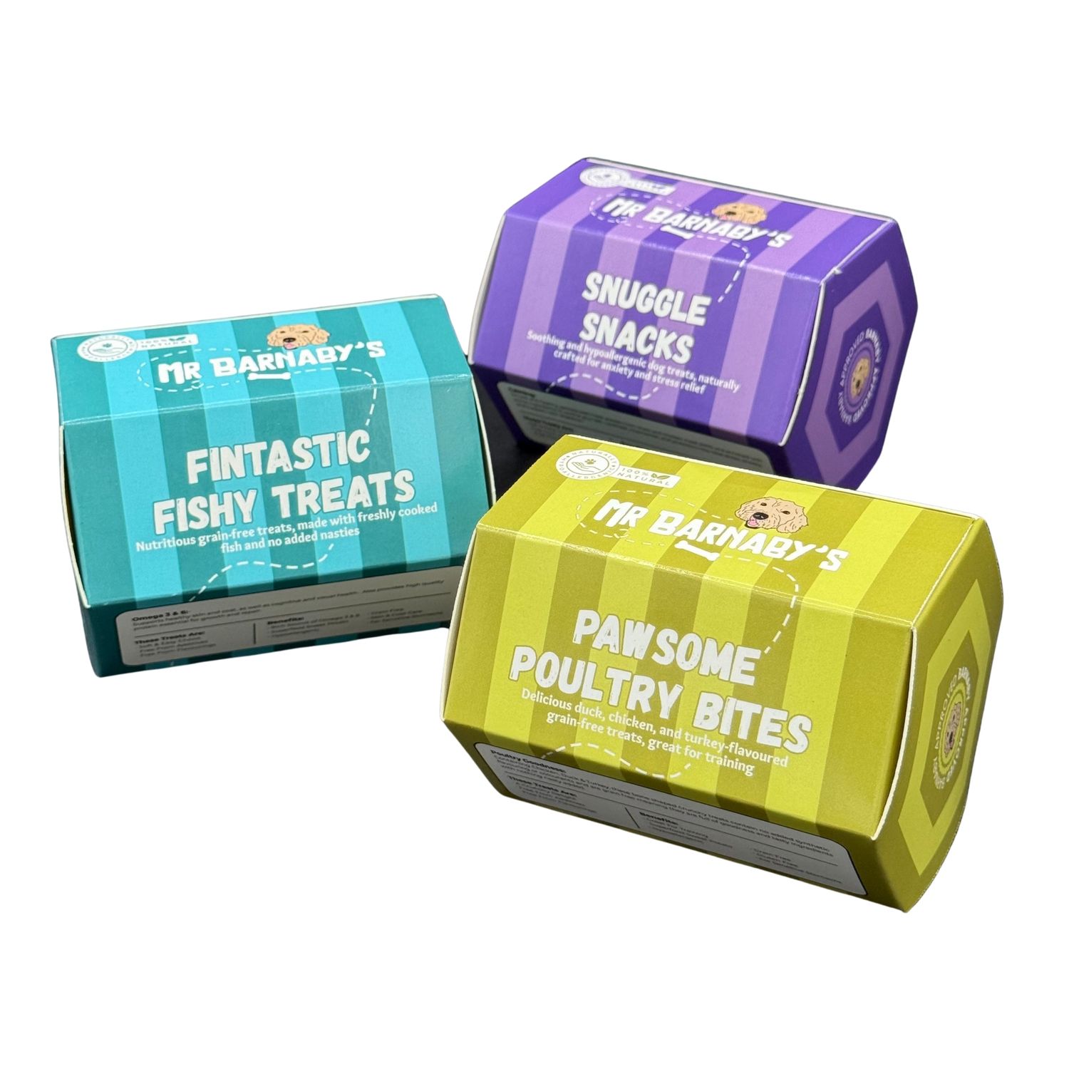 Mr Barnaby's Training Treat Dog Treat Bundle (3 x 100g Pack)