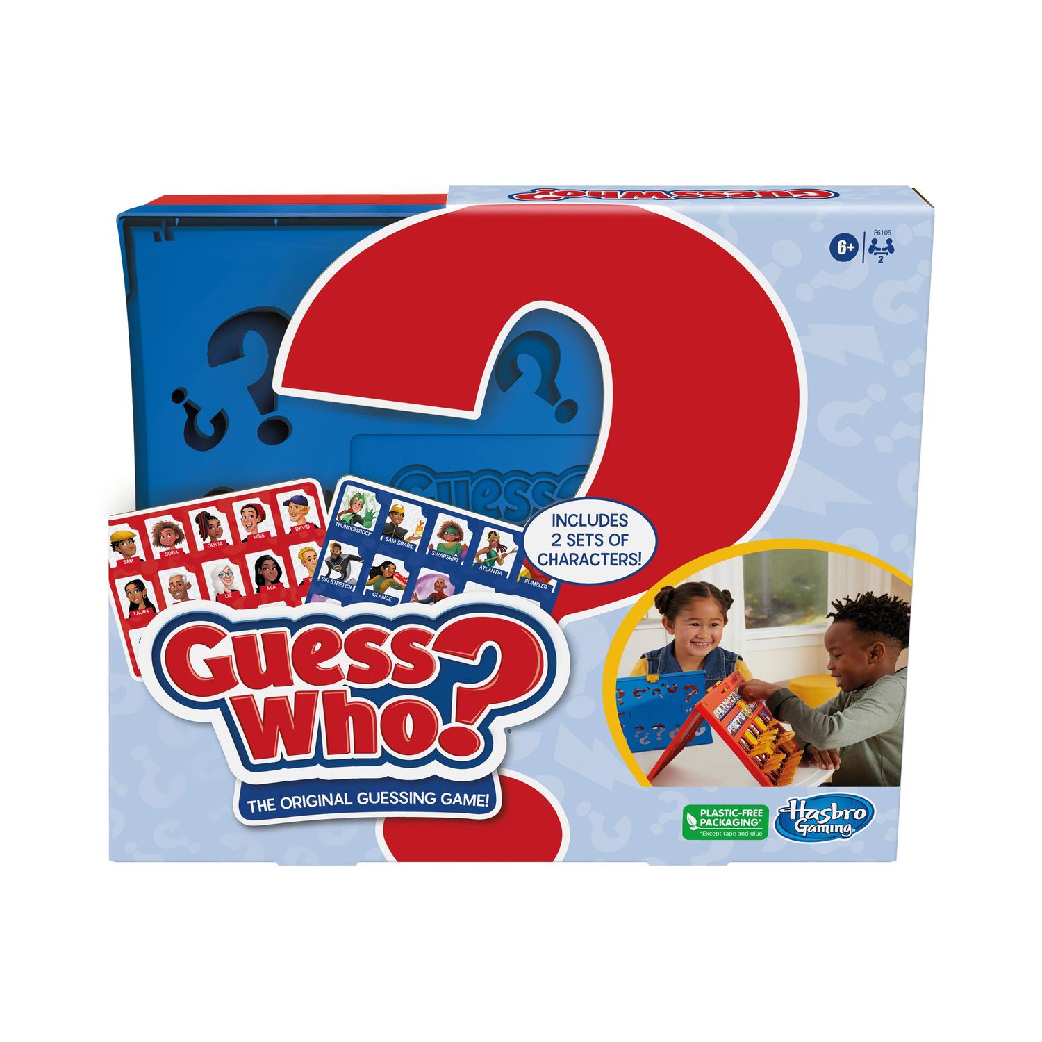 Hasbro Guess WHO Classic Board Game 285 F6105 - 285 F6105
