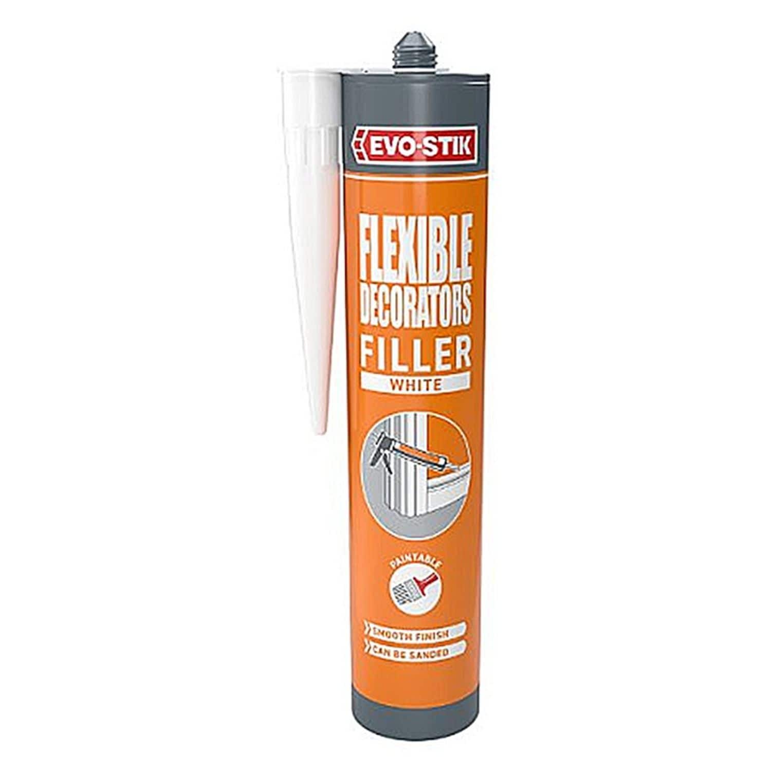 Amtech Evo-Stik Decorators Flexible Filler White C20