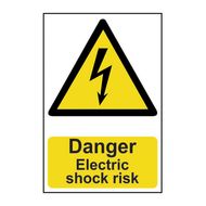 Danger Electric Shock Risk