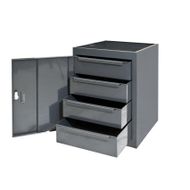 Four Drawer Unit