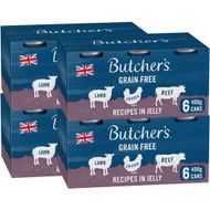 Recipes in Jelly Dog Food Tins 6x400g