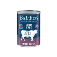 Beef & Liver in Jelly Dog Food Tin 400g