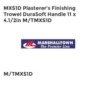 MXS Finishing Trowel, DuraSoft