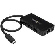 3 Port USB 3.0 Hub With Gigabit Ethernet