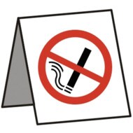 No Smoking Desk Sign